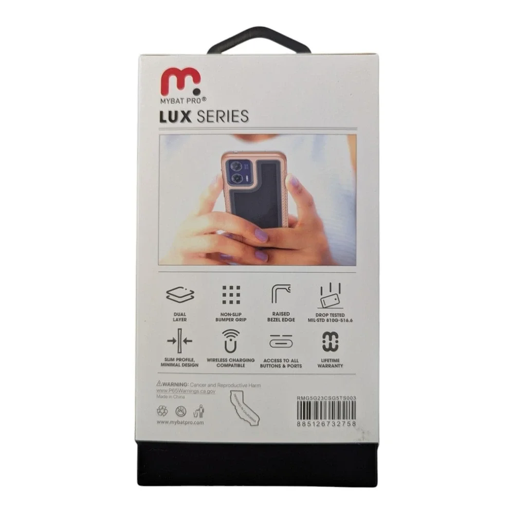 i4. Mybat Pro Lux‎ Series For Motorola Moto G 5G - Copper Bumper